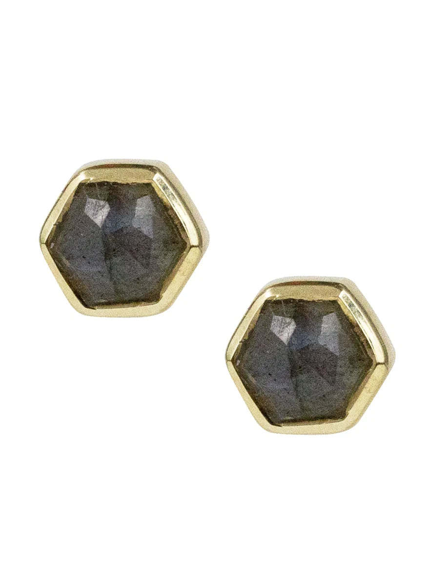 LULU DESIGNS DECO STUDS - 2 COLORS