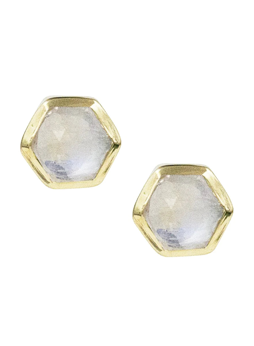 LULU DESIGNS DECO STUDS - 2 COLORS