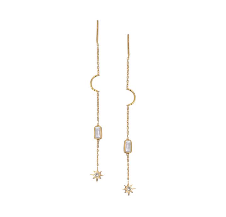 SHANA GULATI FAYE EARRINGS GOLD