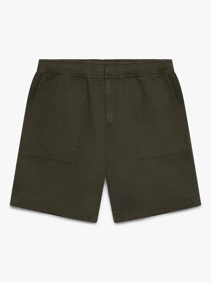 WAX LONDON HALTON SHORTS COTTON TWILL - KHAKI