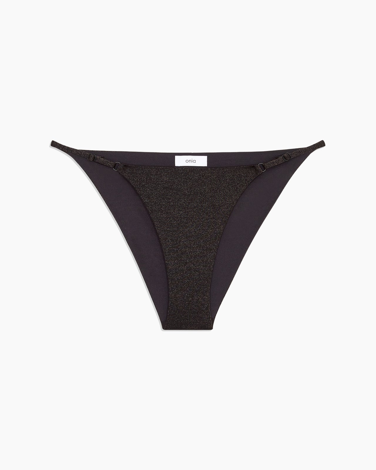 ONIA WOMENS HANNAH BIKINI BOTTOM - BLACK