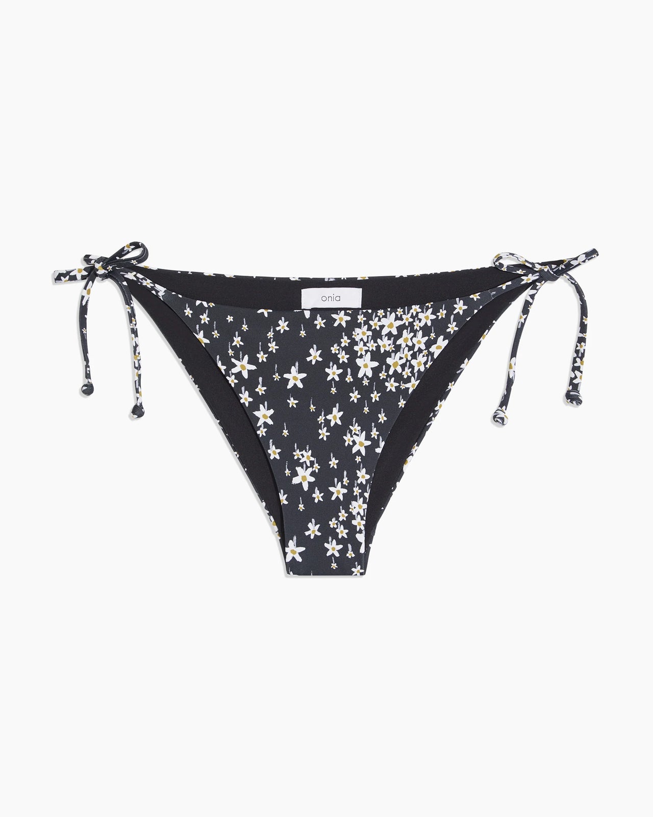 ONIA WOMENS KATE BIKINI BOTTOM - BLACK STARRY NIGHT