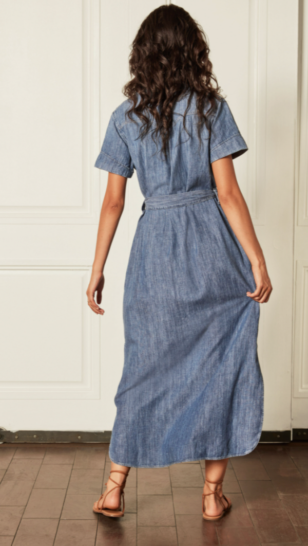 BOYISH THE MARCEL DENIM SHIRT DRESS - WESTWORLD