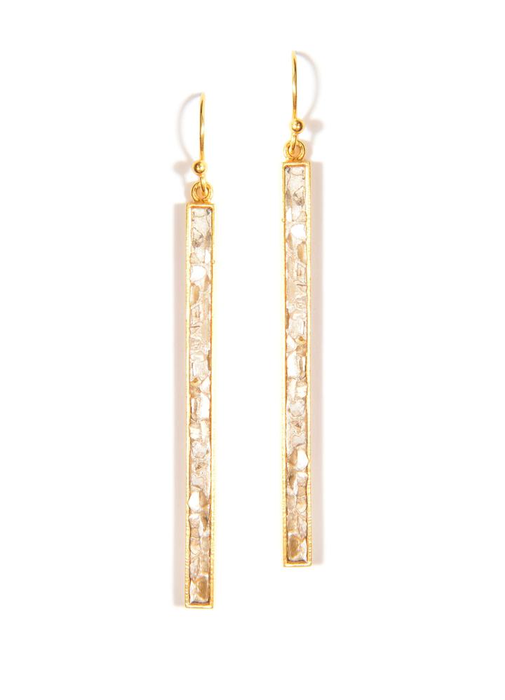 SHANA GULATI MILADI EARRINGS GOLD- 2 COLOR OPTIONS