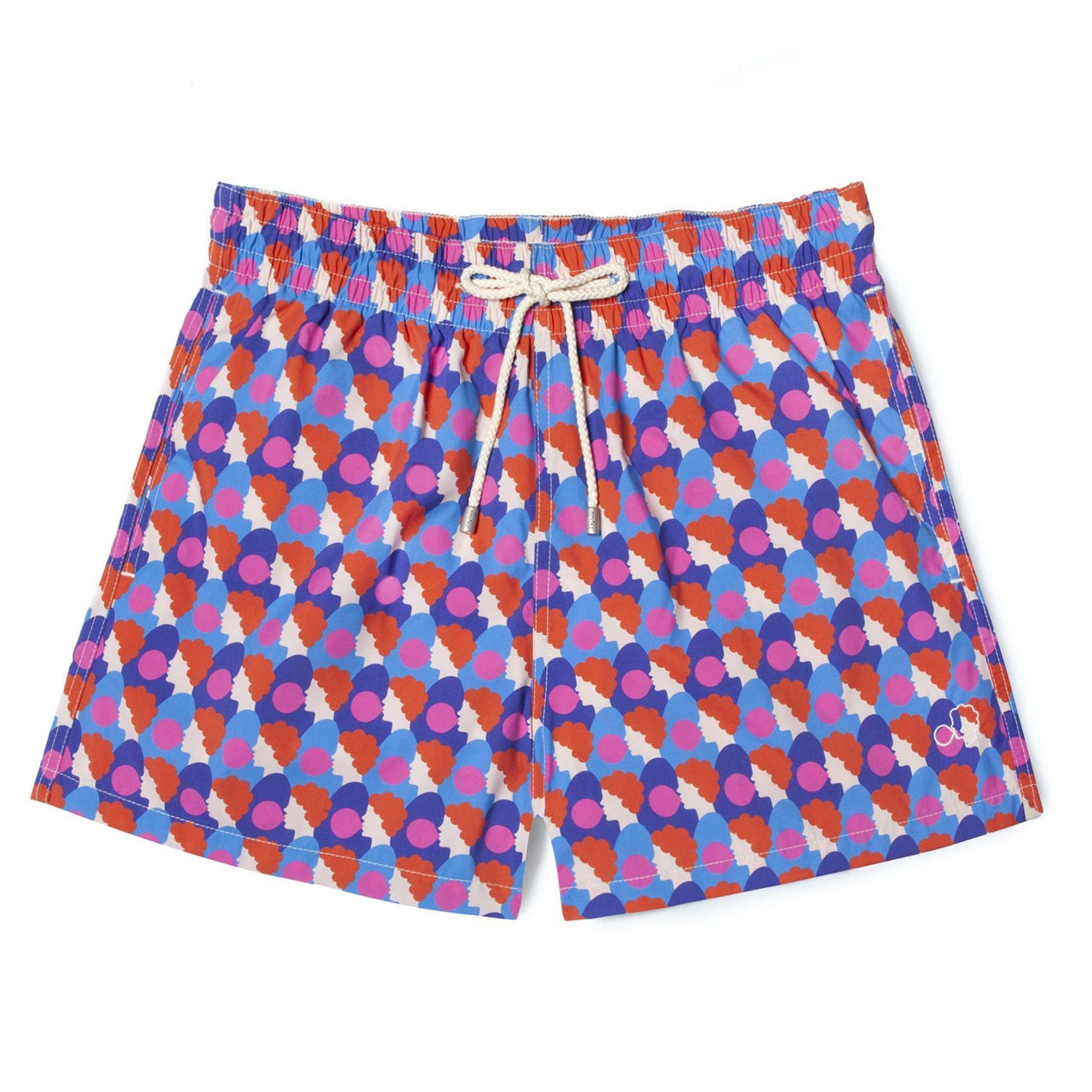 ARRELS BARCELONA SWIM SHORTS - PINK BUBBLEGUM x OLIMPIA ZAGNOLI