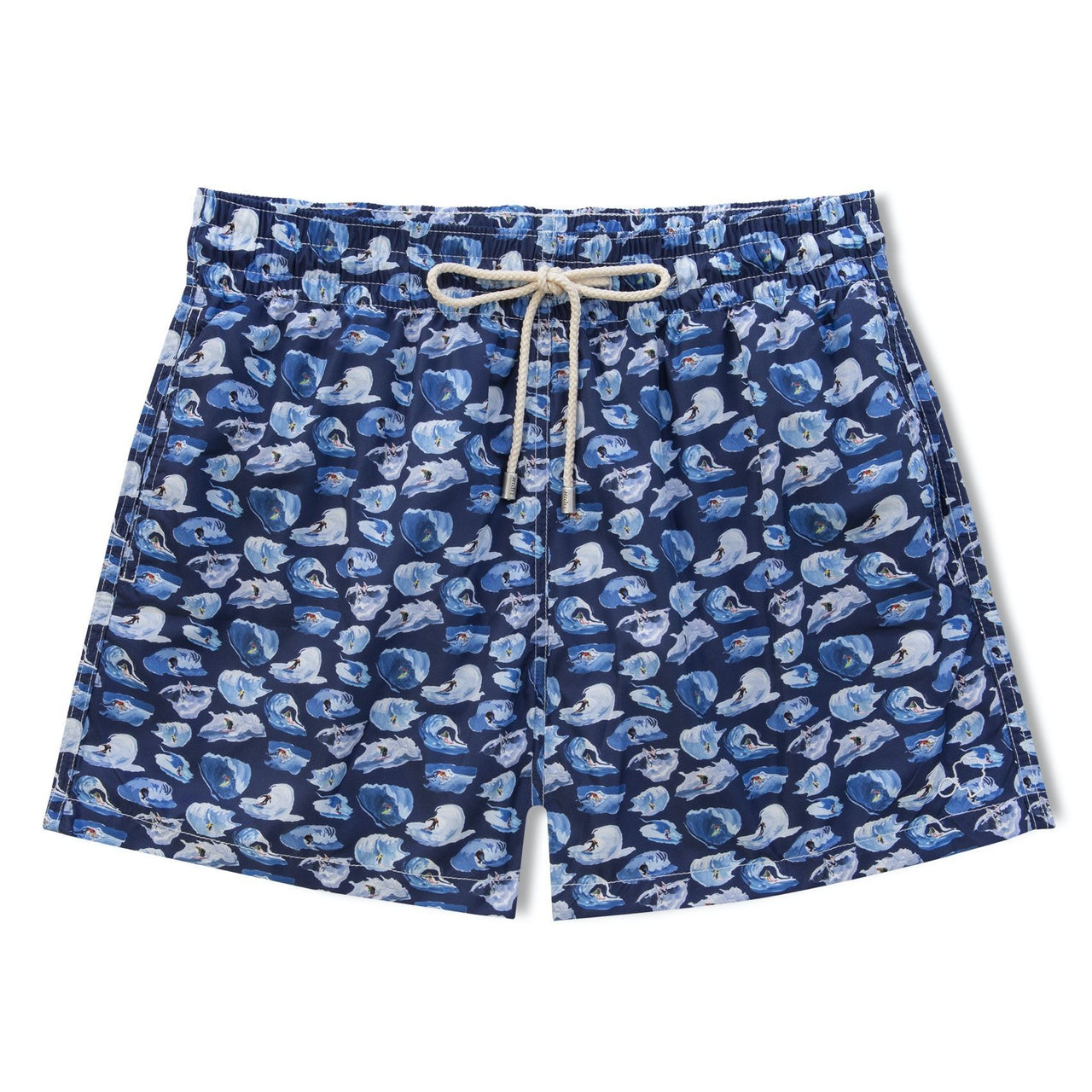 ARRELS BARCELONA SWIM SHORTS - NAVY SURF x CASSANDRE MONTORIOL