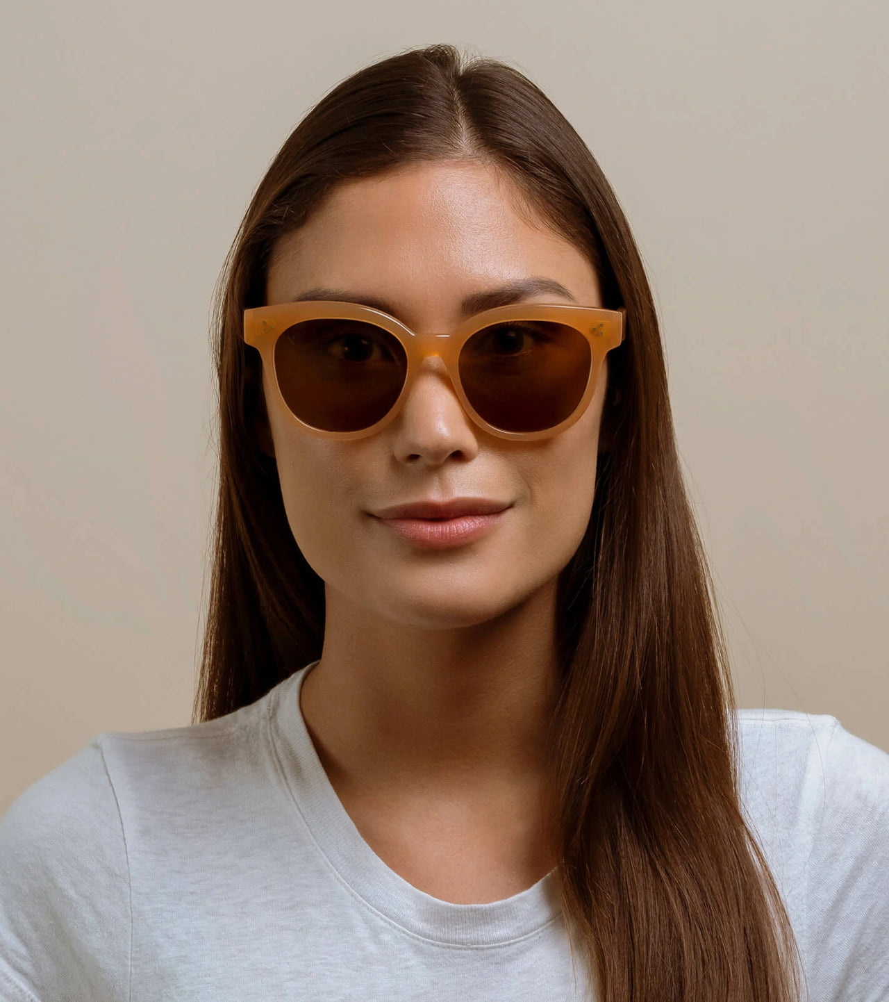 RAEN NIKOL SUNGLASSES - PAPAYA / VIBRANT BROWN POLARIZED