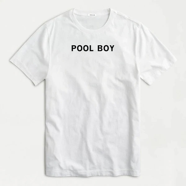 HIRO CLARK POOL BOY TEE - White