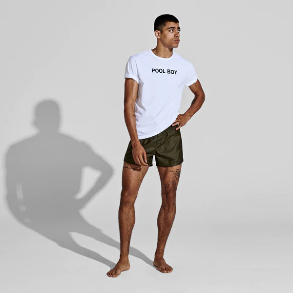 HIRO CLARK POOL BOY TEE - White