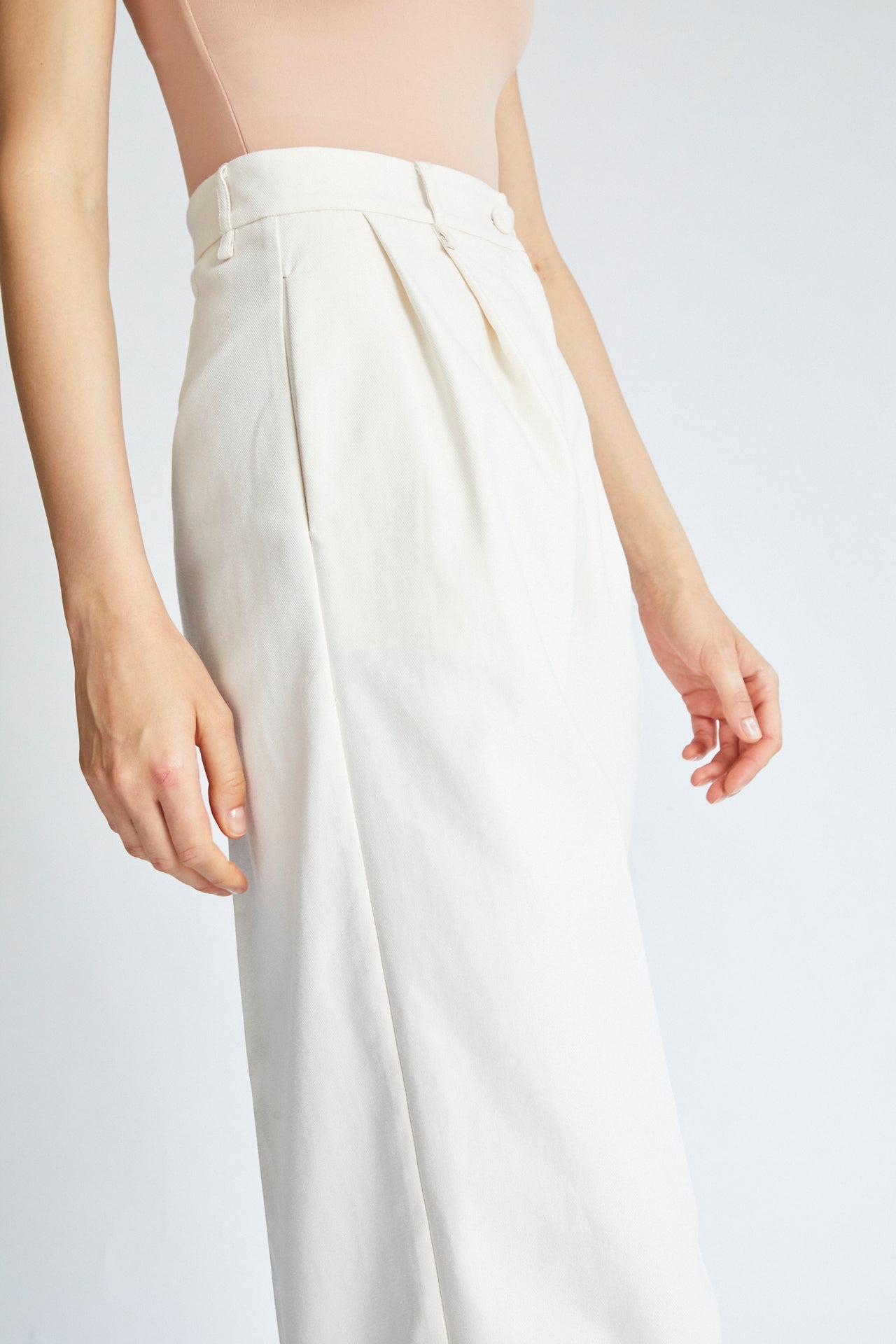 CO|TE LAVINIA PANT - WHITE