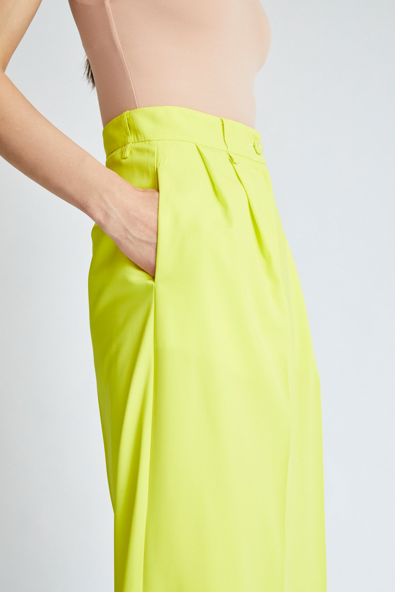 CO|TE LAVINIA PANT - YELLOW