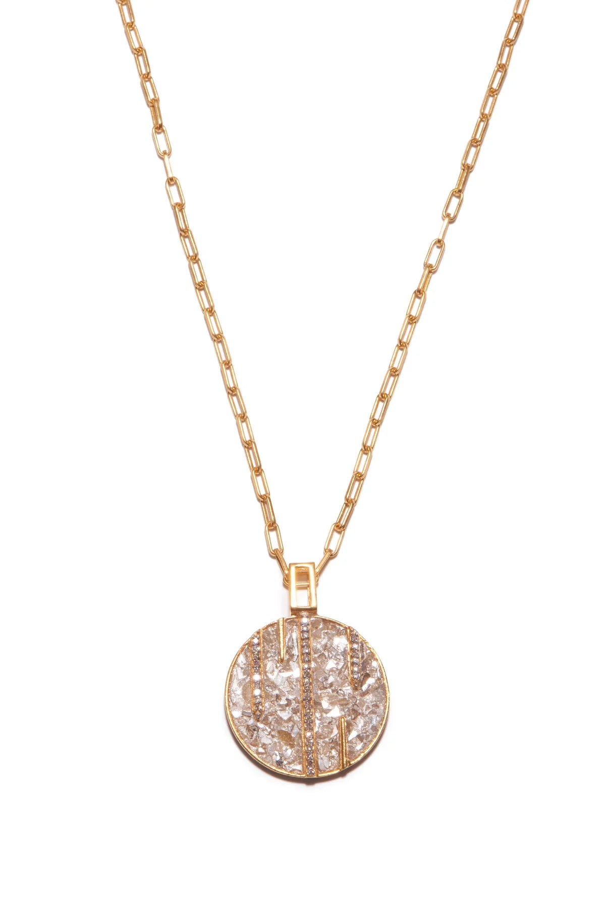 SHANA GULATI RIFFA NECKLACE GOLD SMALL