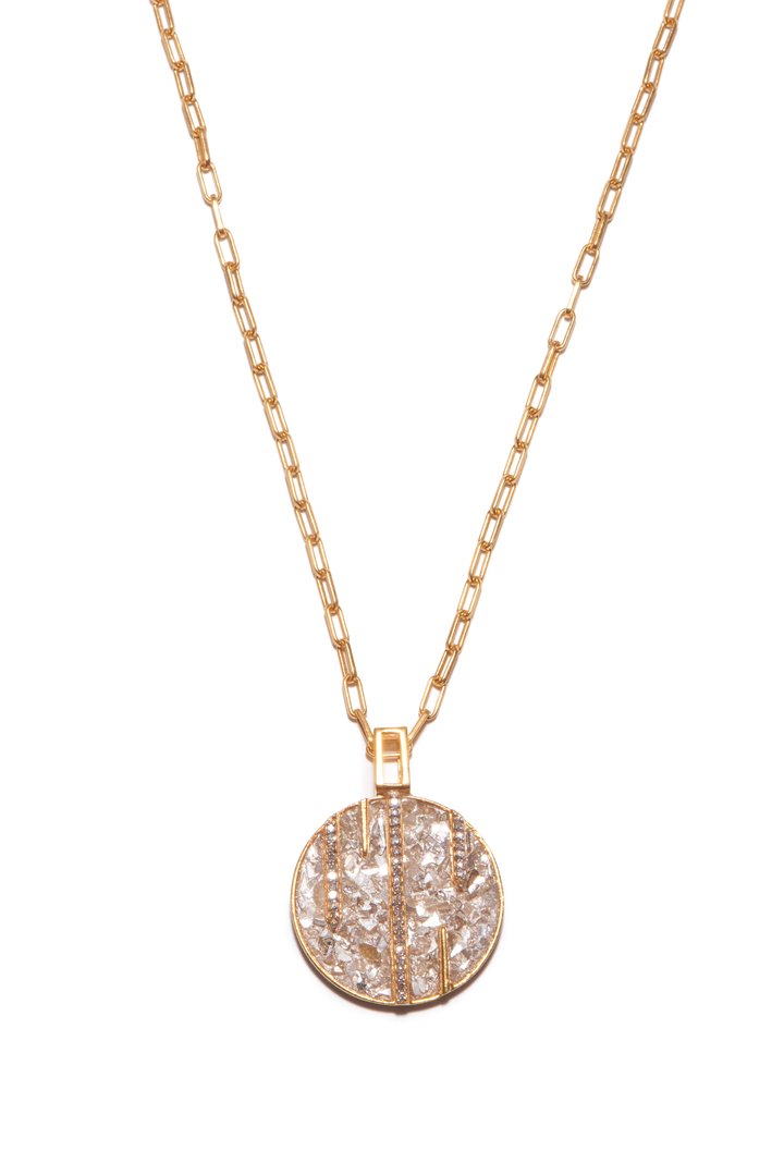 SHANA GULATI RIFFA SMALL NECKLACE GOLD