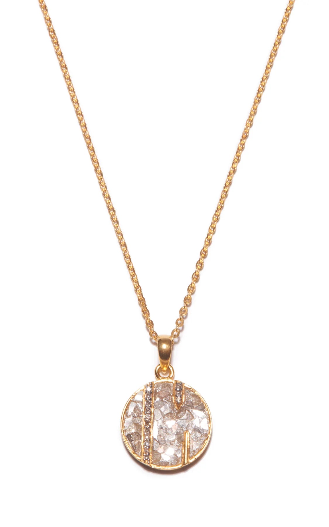 SHANA GULATI RUMELI PENDANT- GOLD