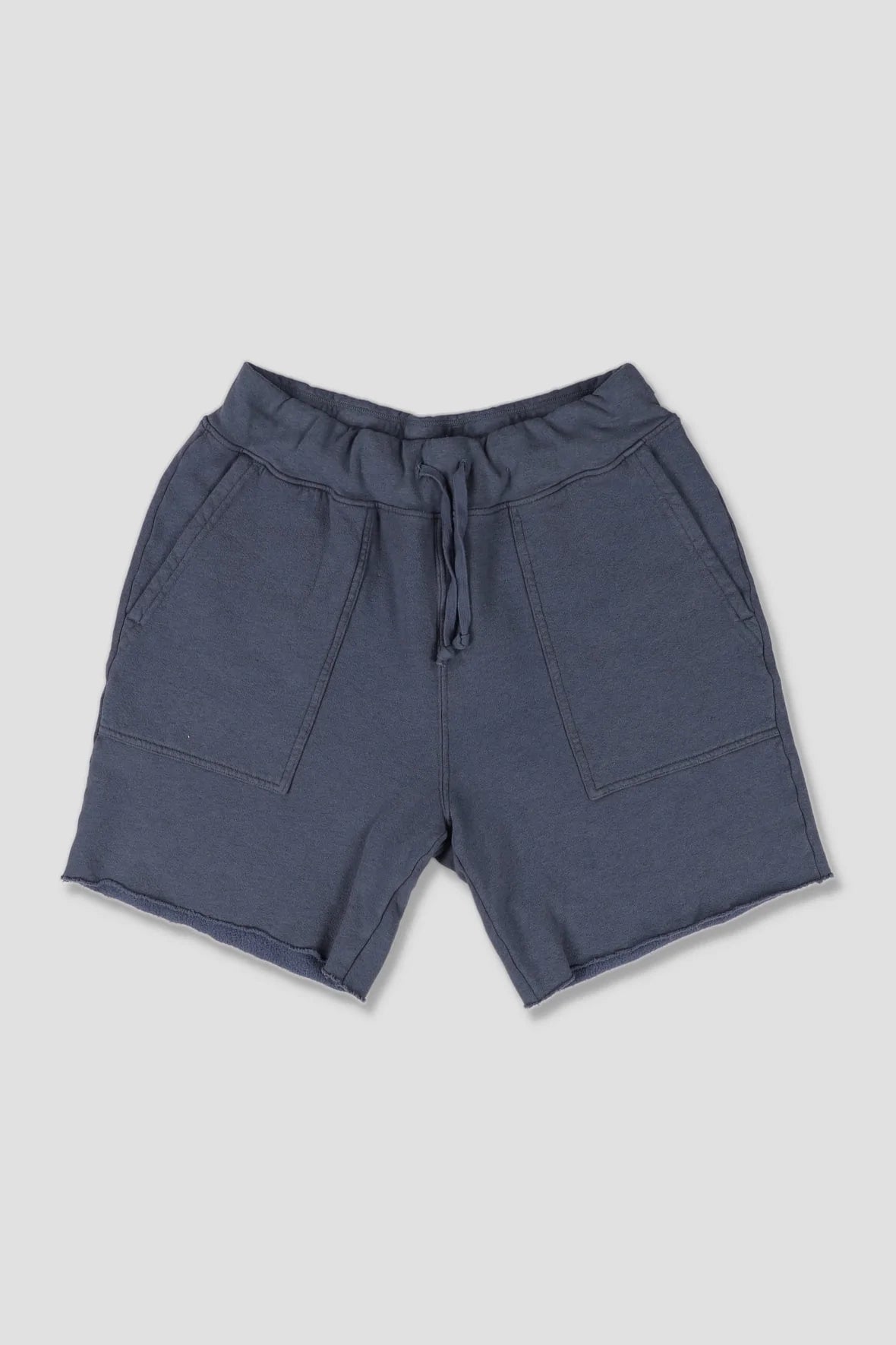 SAVE KHAKI ORGANIC HEATHER FLEECE UTILITY SHORT -  2 COLORS