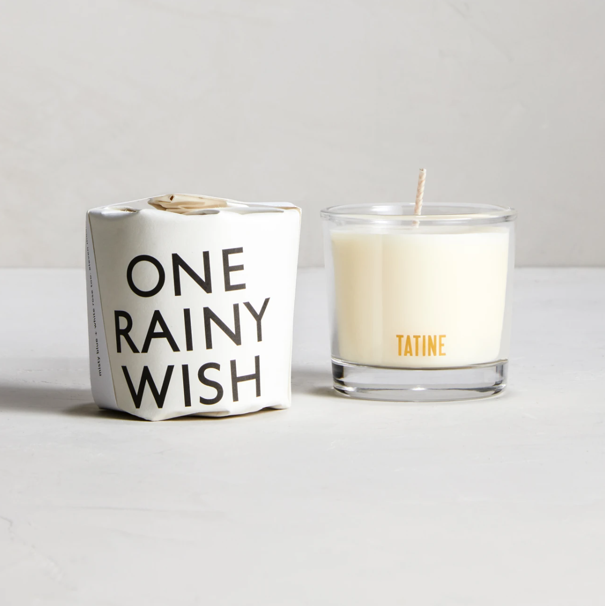 TATINE TISANE- ONE RAINY WISH VOTIVE CANDLE | 2oz