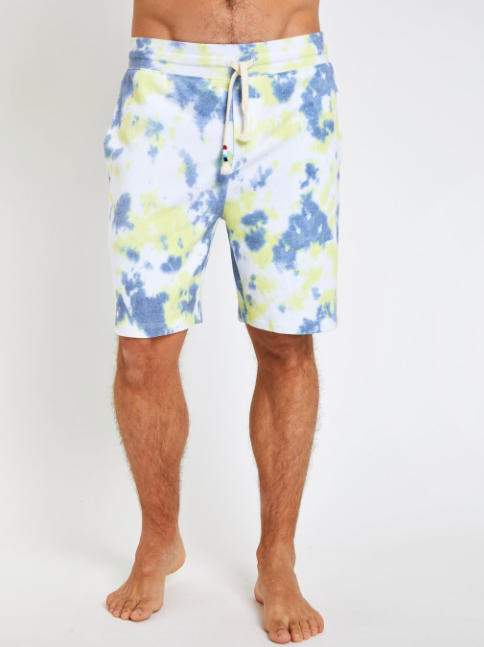 SOL ANGELES MEN'S SHORTS - CITRON MARBLE