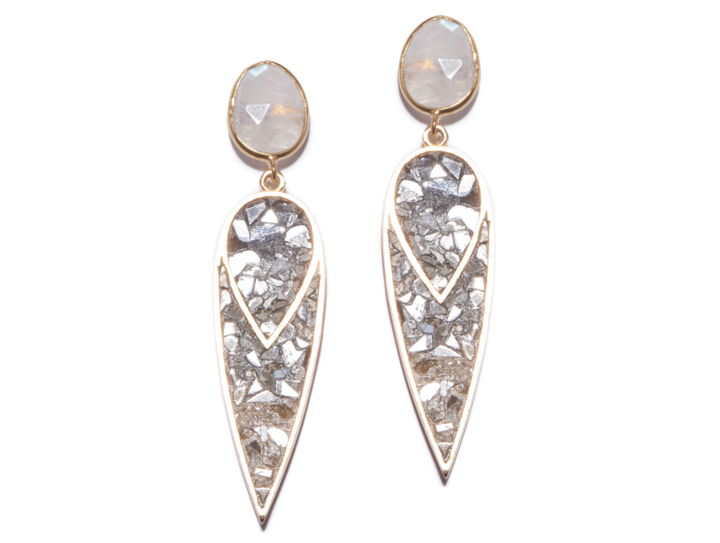 SHANA GULATI HORA EARRINGS GOLD