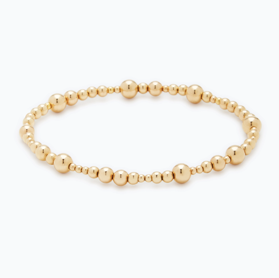 PHYLLIS & ROSIE JORDAN BRACELET - YELLOW GOLD