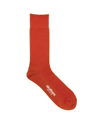 DRUTHERS MERINO WOOL WAFFLE SOCK - 6 COLORS