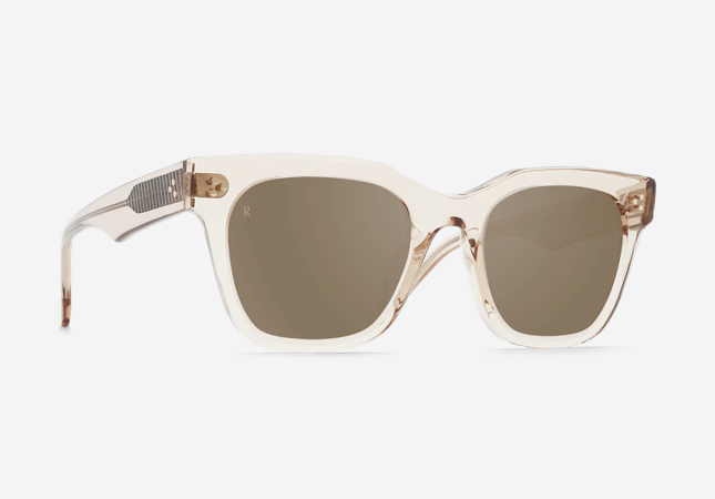 RAEN HUXTON SUNGLASSES - DAWN/ MINK GRADIENT MIRROR