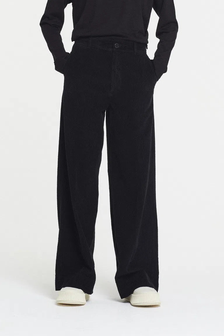 POMANDERE PALAZZO PANTS - BLACK