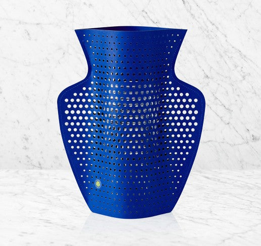 OCTAEVO BARCELONA PAPER VASE- HELIO | BLUE