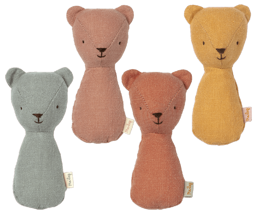 MAILEG TEDDY RATTLES