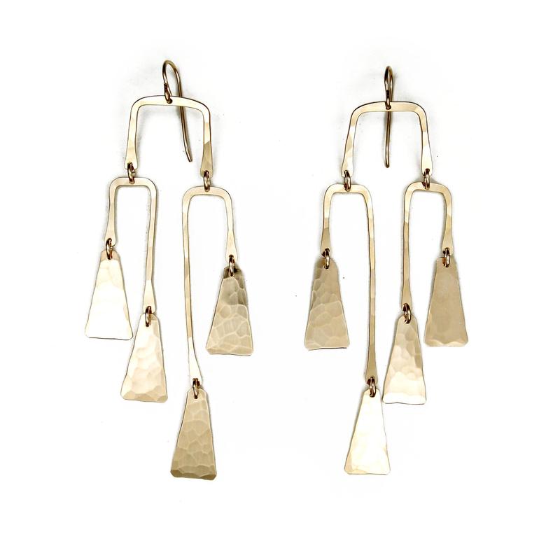 CAROLYN KEYS JEWELRY MINA EARRINGS - 14K GOLD FILL